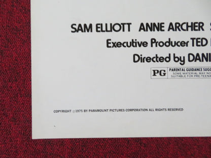 LIFEGUARD FOLDED US ONE SHEET POSTER SAM ELLIOTT ANNE ARCHER 1976 Rendezvous Cinema Movie posters