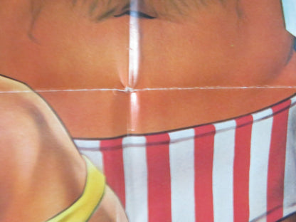 LIFEGUARD FOLDED US ONE SHEET POSTER SAM ELLIOTT ANNE ARCHER 1976 Rendezvous Cinema Movie posters