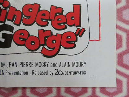LIGHT FINGERED GEORGE / HEAVEN SENT GEORGE US ONE SHEET POSTER 1963 - Rendezvous Cinema