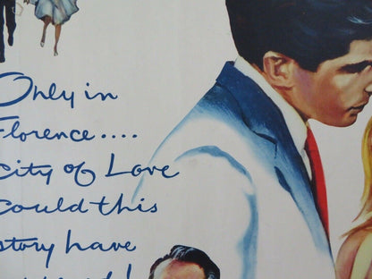 LIGHT IN THE PIAZZA US HALF SHEET (22"x 28") POSTER OLIVIA DE HAVILLAND 1962 Movie posters