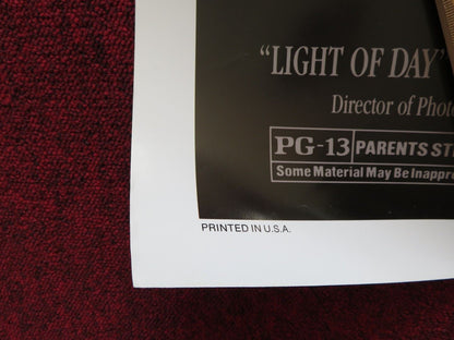 LIGHT OF DAY US ONE SHEET ROLLED POSTER MICHAEL J.FOX JOAN JETT 1987 Movie posters