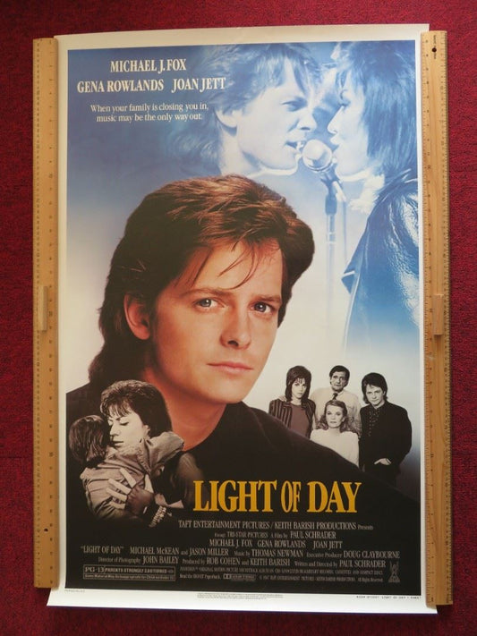 LIGHT OF DAY US ONE SHEET ROLLED POSTER MICHAEL J.FOX JOAN JETT 1987 Movie posters
