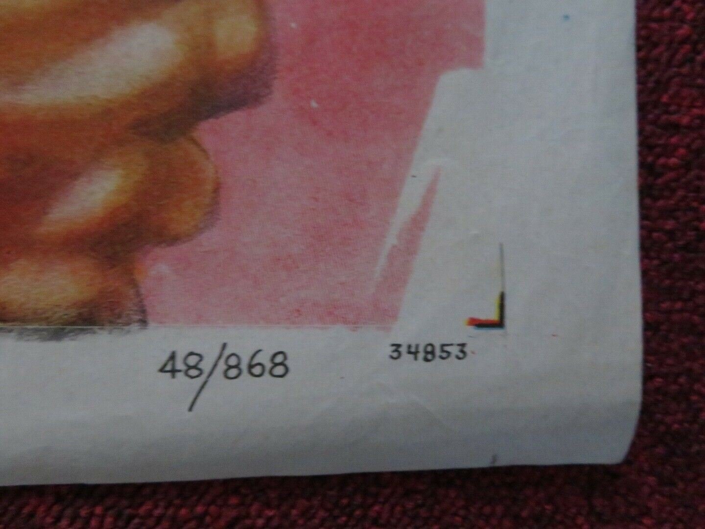 LIGHTNIN' IN THE FOREST FOLDED US ONE SHEET POSTER LYNNE ROBERTS 1948 Movie posters