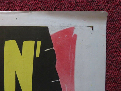 LIGHTNIN' IN THE FOREST FOLDED US ONE SHEET POSTER LYNNE ROBERTS 1948 Movie posters