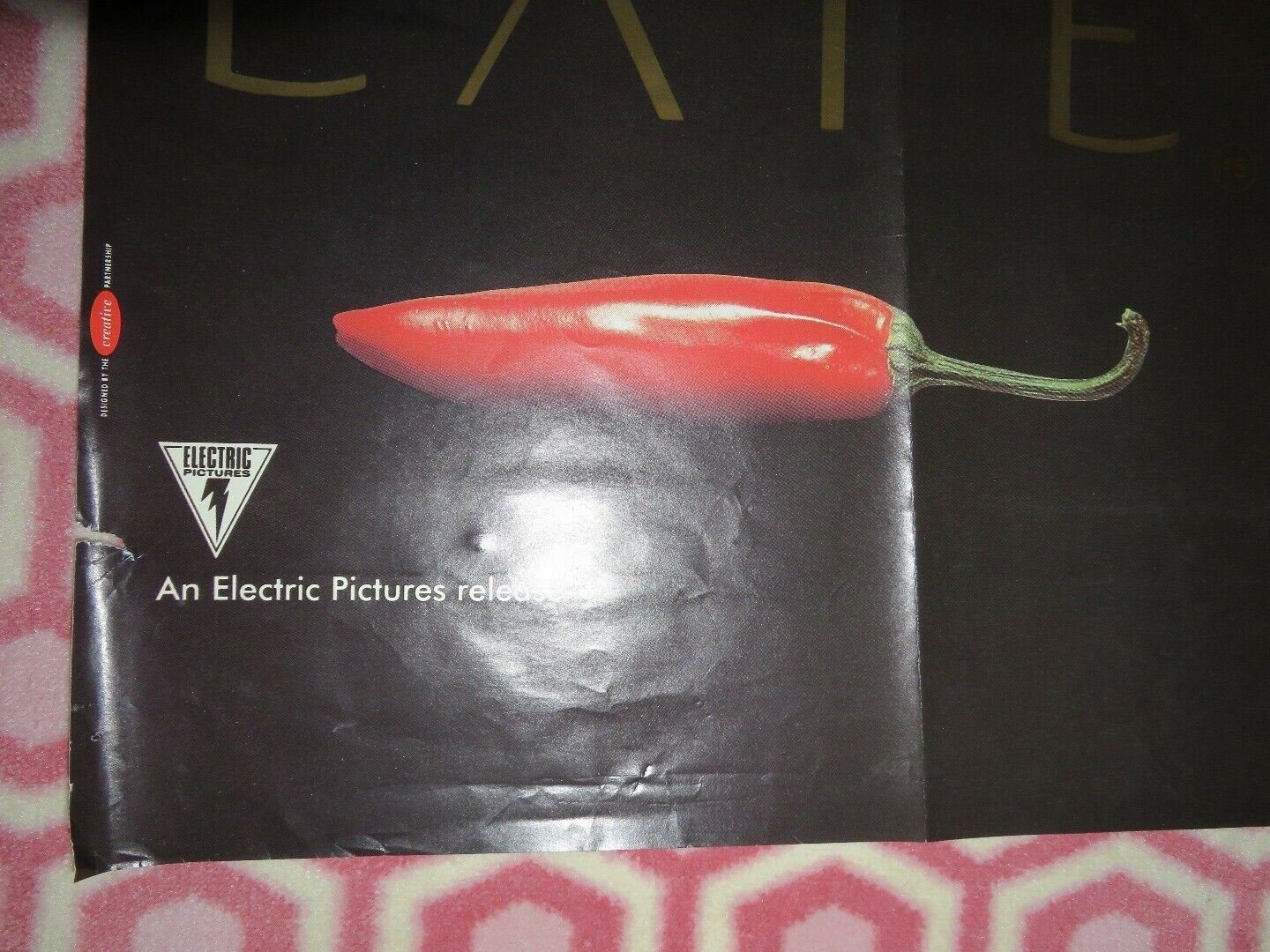 LIKE WATER FOR CHOCO LATTE QUAD (30"x 40") ROLLED POSTER LAURA ESQUIVEL 1992 Movie posters