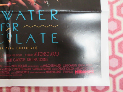 LIKE WATER FOR CHOCOLATE / Como agua para chocolate US ONE SHEET POSTER 1992 Movie posters