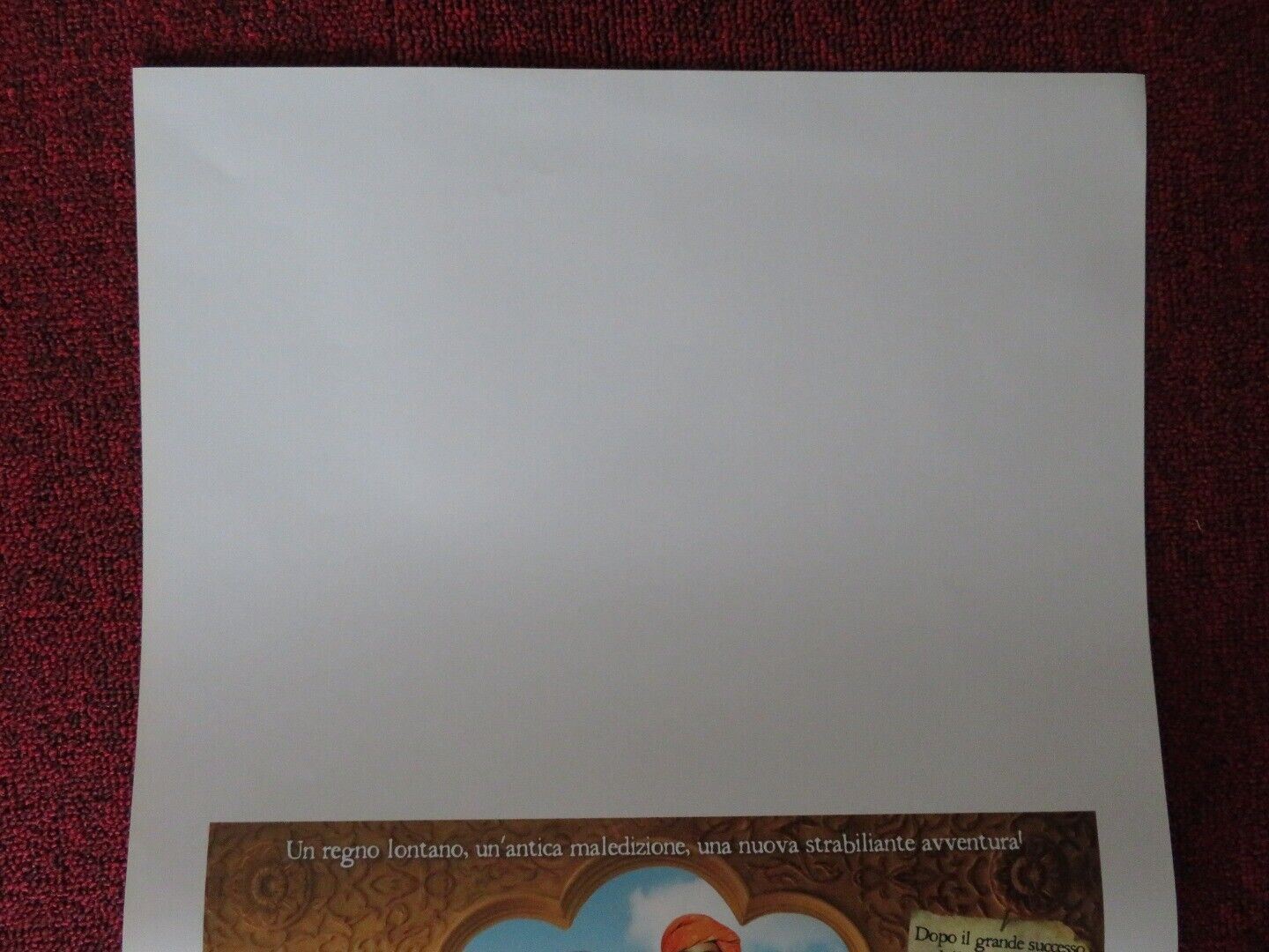 LILLY THE WITCH: THE JOURNEY TO MANDOLAN ITALIAN LOCANDINA (27.5"x13") POSTER - Rendezvous Cinema