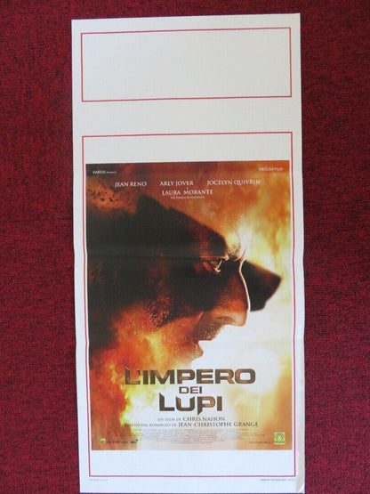 LIMPERO DEI LUPI ITALIAN LOCANDINA (27.5"x13") POSTER JEAN RENO ARLY JOVER 2005 - Rendezvous Cinema