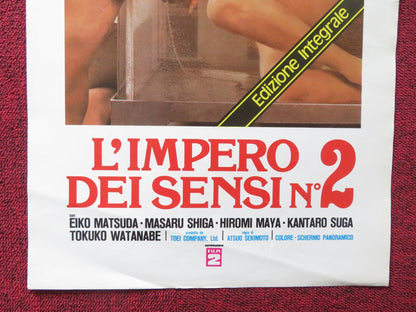 L'IMPERO DEI SENSI N.2 / In the Realm of the Senses ITALIAN LOCANDINA POSTER Rendezvous Cinema Movie posters