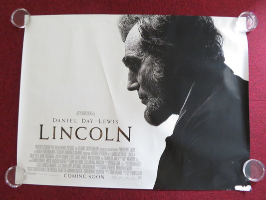 LINCOLN UK QUAD (30"x 40") ROLLED POSTER SPIELBERG DANIEL DAY - LEWIS 2012 Rendezvous Cinema Movie posters