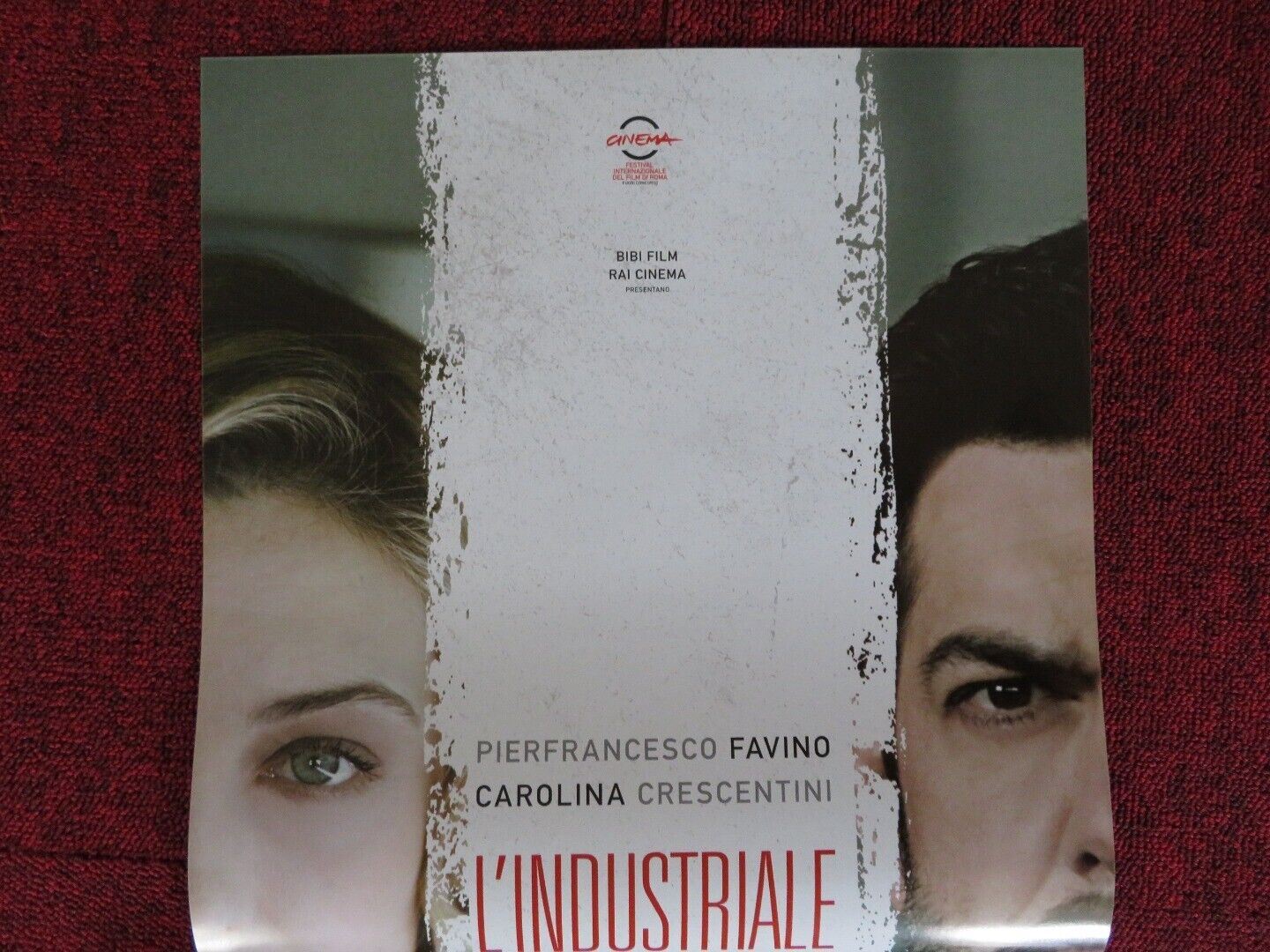 L'INDUSTRIALE / THE ENTREPRENEUR ITALIAN LOCANDINA (27"x12.5") POSTER 2011 - Rendezvous Cinema