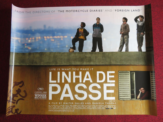 LINHA DE PASSE UK QUAD (30"x 40") ROLLED POSTER CORVELONI BALDASSERINI 2008 Rendezvous Cinema Movie posters