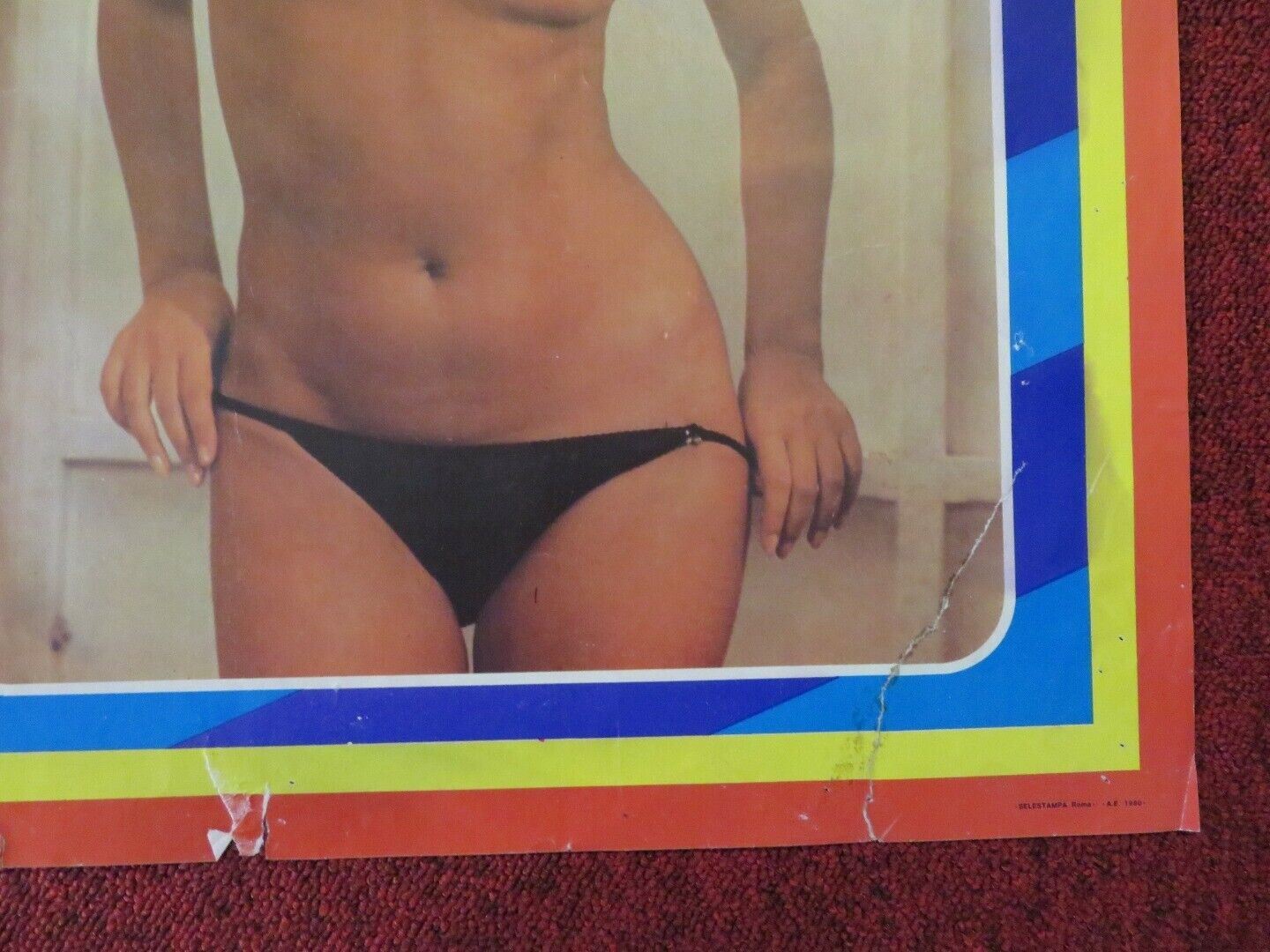 L'INSEGNANTE AL MARE CON TUTTA LA CLASSE ITALIAN FOTOBUSTA POSTER LINO BANFI Movie posters
