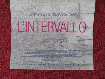 L'INTERVALLO / the interval ITALIAN LOCANDINA (26.5"x12.5") POSTER S RUOCC 2012 - Rendezvous Cinema