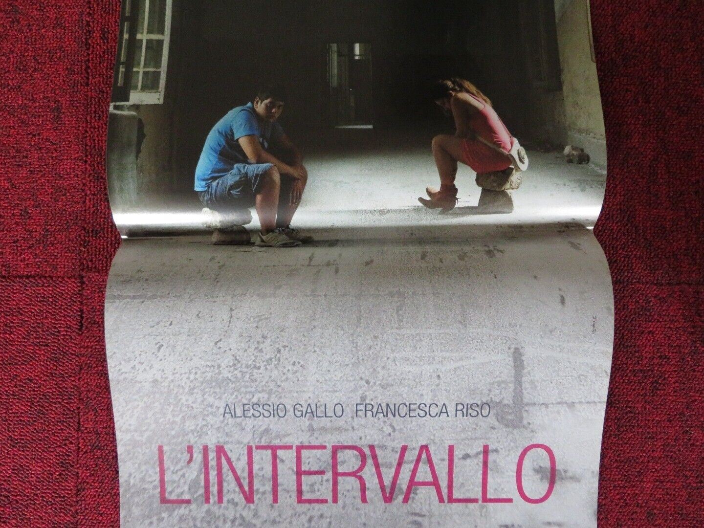 L'INTERVALLO / the interval ITALIAN LOCANDINA (26.5"x12.5") POSTER S RUOCC 2012 - Rendezvous Cinema