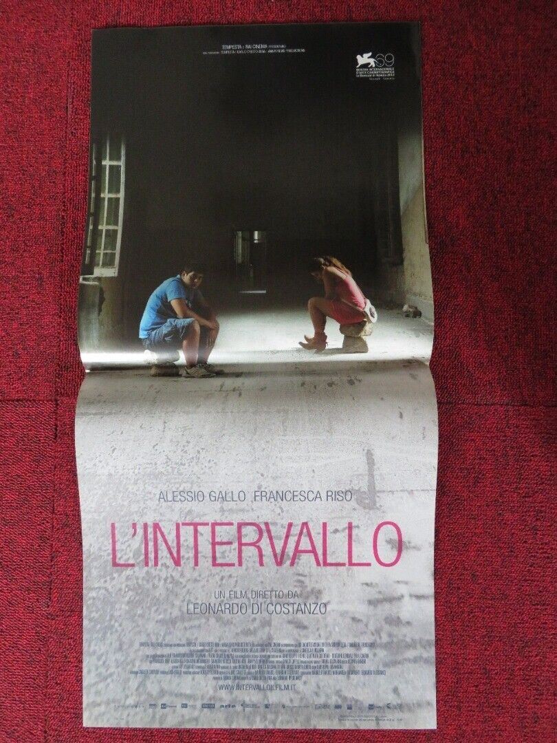 L'INTERVALLO / the interval ITALIAN LOCANDINA (26.5"x12.5") POSTER S RUOCC 2012 - Rendezvous Cinema