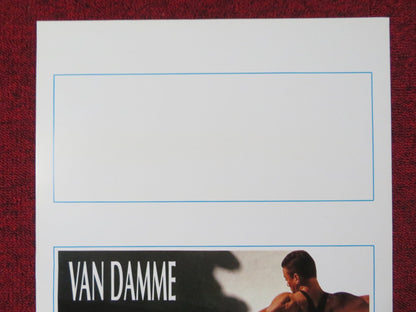 LIONHEART ITALIAN LOCANDINA POSTER JEAN - CLAUDE VAN DAMME HARRISON PAGE 1990 Rendezvous Cinema Movie posters