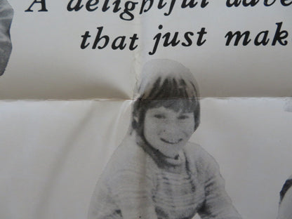 LIONS FOR BREAKFAST FOLDED US ONE SHEET POSTER JAN RUBES JIM HENSHAW 1975 Rendezvous Cinema Movie posters