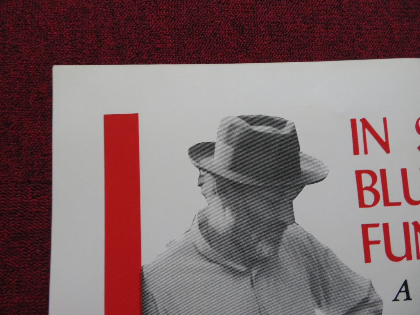 LIONS FOR BREAKFAST FOLDED US ONE SHEET POSTER JAN RUBES JIM HENSHAW 1975 Rendezvous Cinema Movie posters