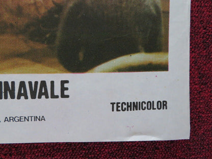 LIQUIRIZIA FOLDED ARGENTINA ONE SHEET POSTER MASSIMO ANZELLOTTI GIGI BALLISTA - Rendezvous Cinema