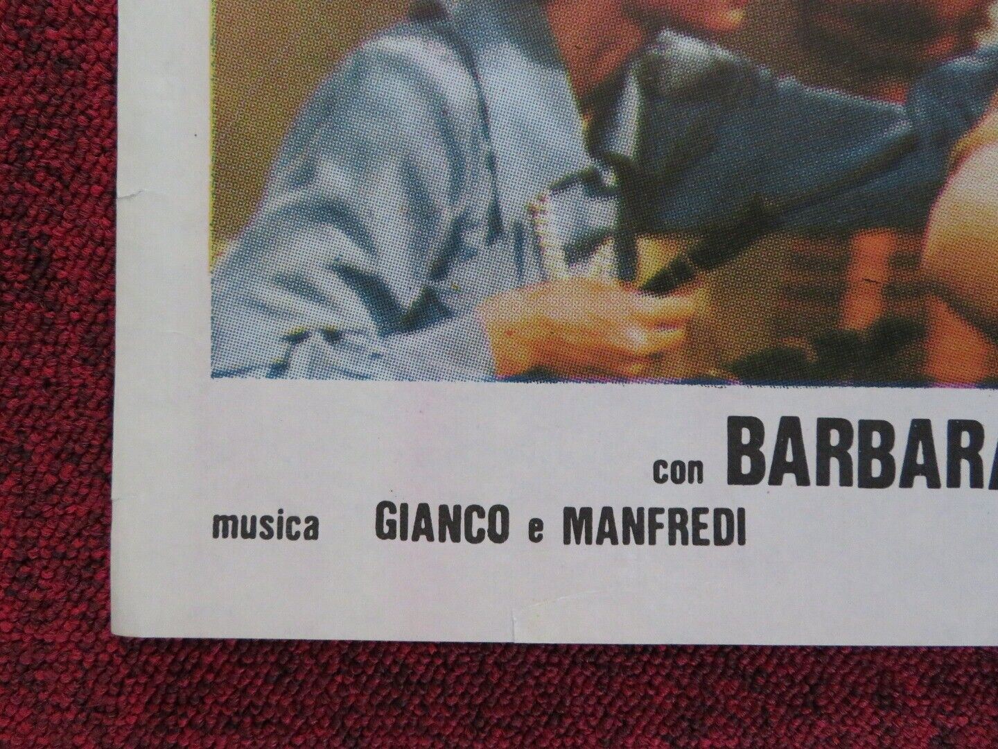 LIQUIRIZIA FOLDED ARGENTINA ONE SHEET POSTER MASSIMO ANZELLOTTI GIGI BALLISTA - Rendezvous Cinema