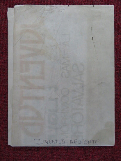 LIQUIRIZIA FOLDED ARGENTINA ONE SHEET POSTER MASSIMO ANZELLOTTI GIGI BALLISTA - Rendezvous Cinema