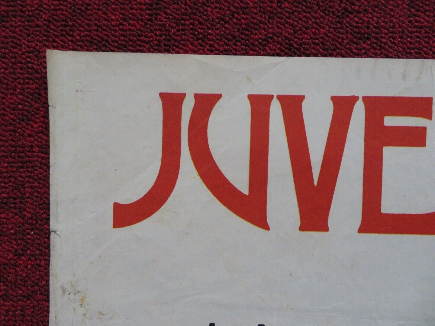 LIQUIRIZIA FOLDED ARGENTINA ONE SHEET POSTER MASSIMO ANZELLOTTI GIGI BALLISTA - Rendezvous Cinema