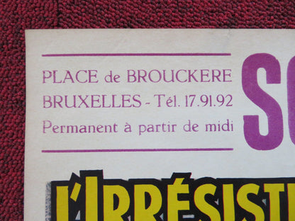 L'IRRESISTIBLE CELIBATAIRE BELGIUM POSTER KARL MICHAEL VOGLER PREVOST 1963 Rendezvous Cinema Movie posters