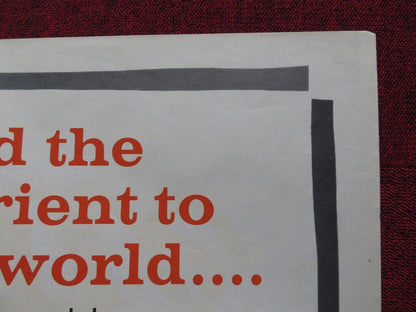 LISETTE / FALL GIRL FOLDED US ONE SHEET POSTER JOHN AGAR GRETA CHI 1961 Movie posters