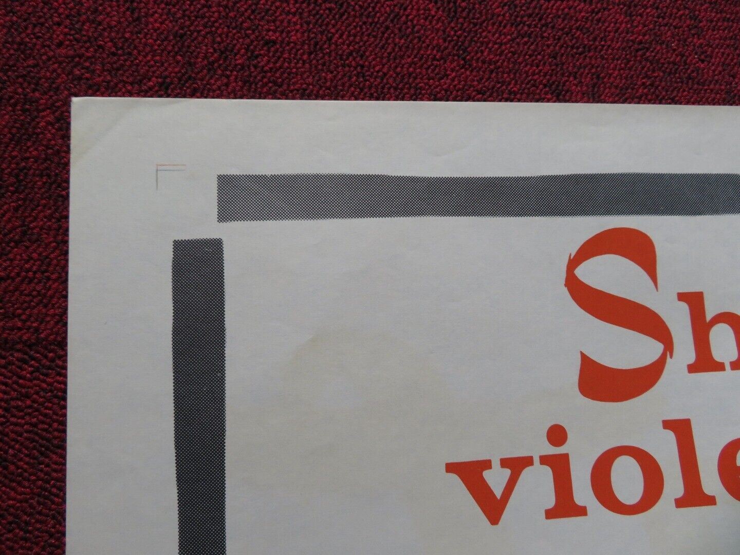 LISETTE / FALL GIRL FOLDED US ONE SHEET POSTER JOHN AGAR GRETA CHI 1961 Movie posters