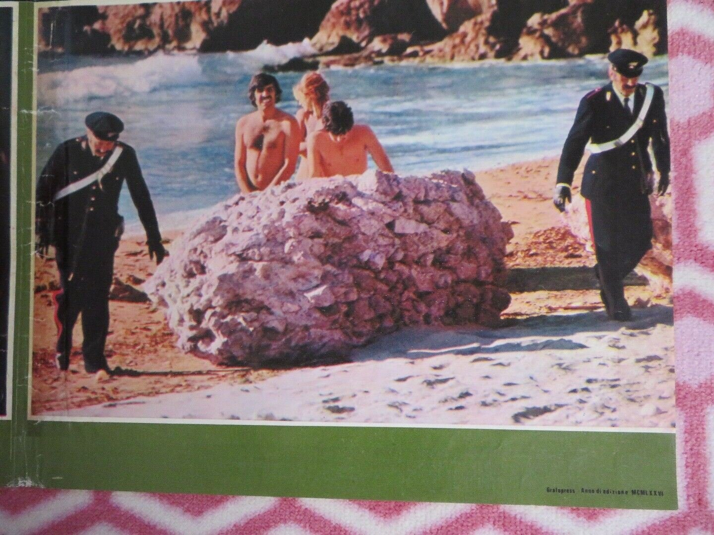 L'ITALIA S'E ROTTA../ Italy is Broken - B ITALIAN FOGLIO POSTER TEO TECOLI 1976 Movie posters