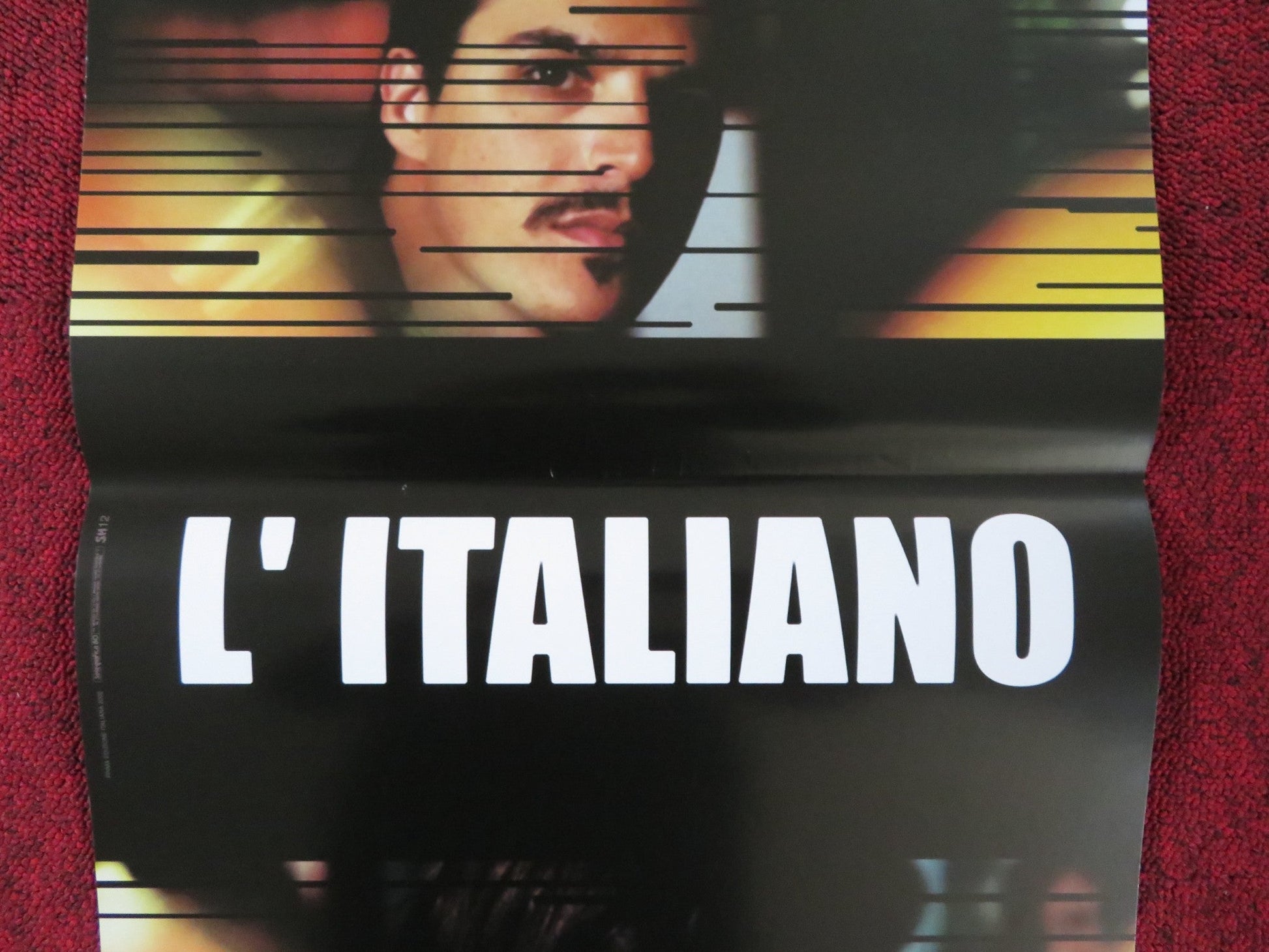 L'ITALIANO ITALIAN LOCANDINA POSTER MEHMET GUNSUR LUCA LIONELLO 2002 Rendezvous Cinema Movie posters