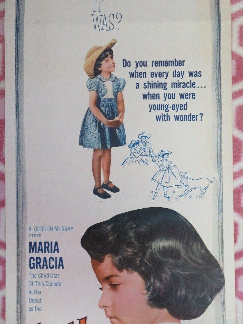 LITTLE ANGEL/ The Smile of the Virgin US INSERT (14"x 36") POSTER M GRACA 1961 Movie posters