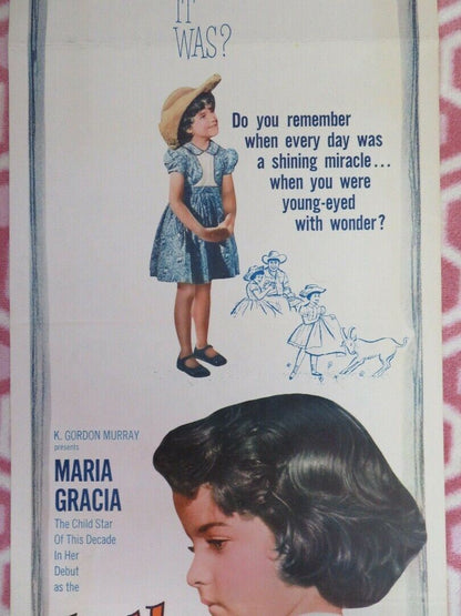 LITTLE ANGEL/ The Smile of the Virgin US INSERT (14"x 36") POSTER M GRACA 1961 Movie posters
