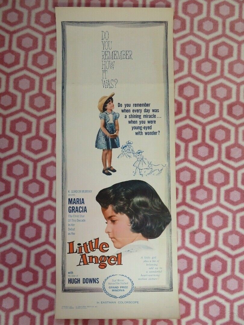 LITTLE ANGEL/ The Smile of the Virgin US INSERT (14"x 36") POSTER M GRACA 1961 Movie posters