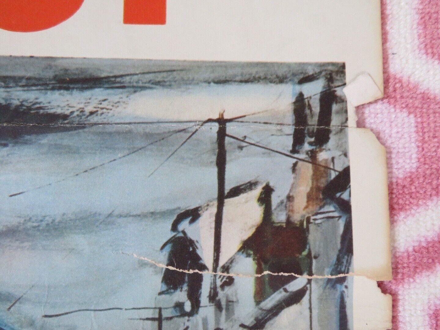 LITTLE BOY LOST US INSERT (14"x 36") POSTER BING CROSBY 1953 Movie posters