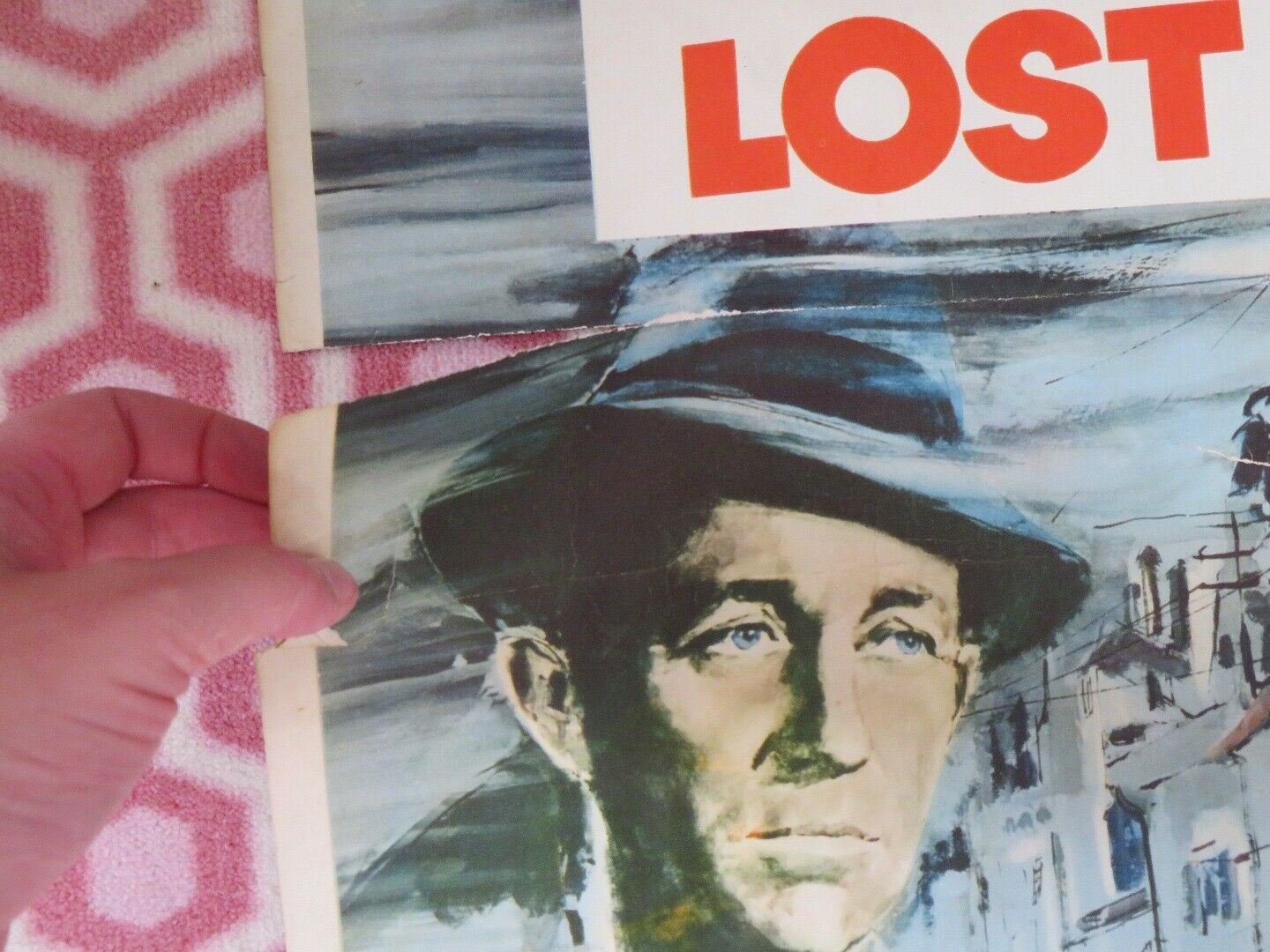 LITTLE BOY LOST US INSERT (14"x 36") POSTER BING CROSBY 1953 Movie posters