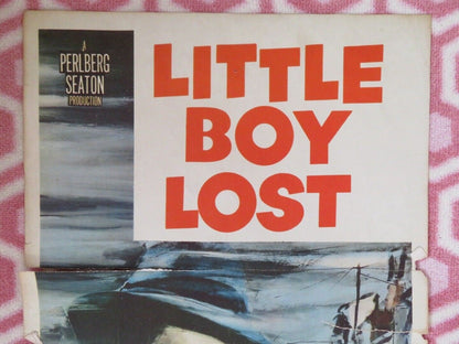 LITTLE BOY LOST US INSERT (14"x 36") POSTER BING CROSBY 1953 Movie posters