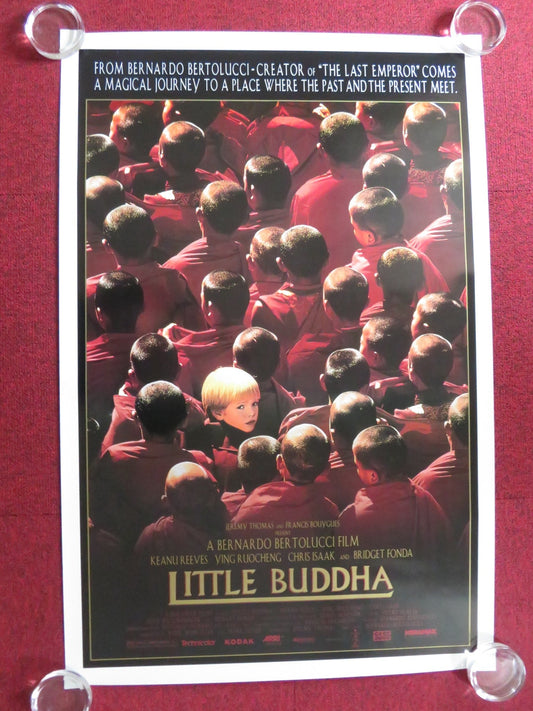 LITTLE BUDDHA US ONE SHEET ROLLED POSTER KEANU REEVES CHRIS ISAAK 1993 Rendezvous Cinema Movie posters