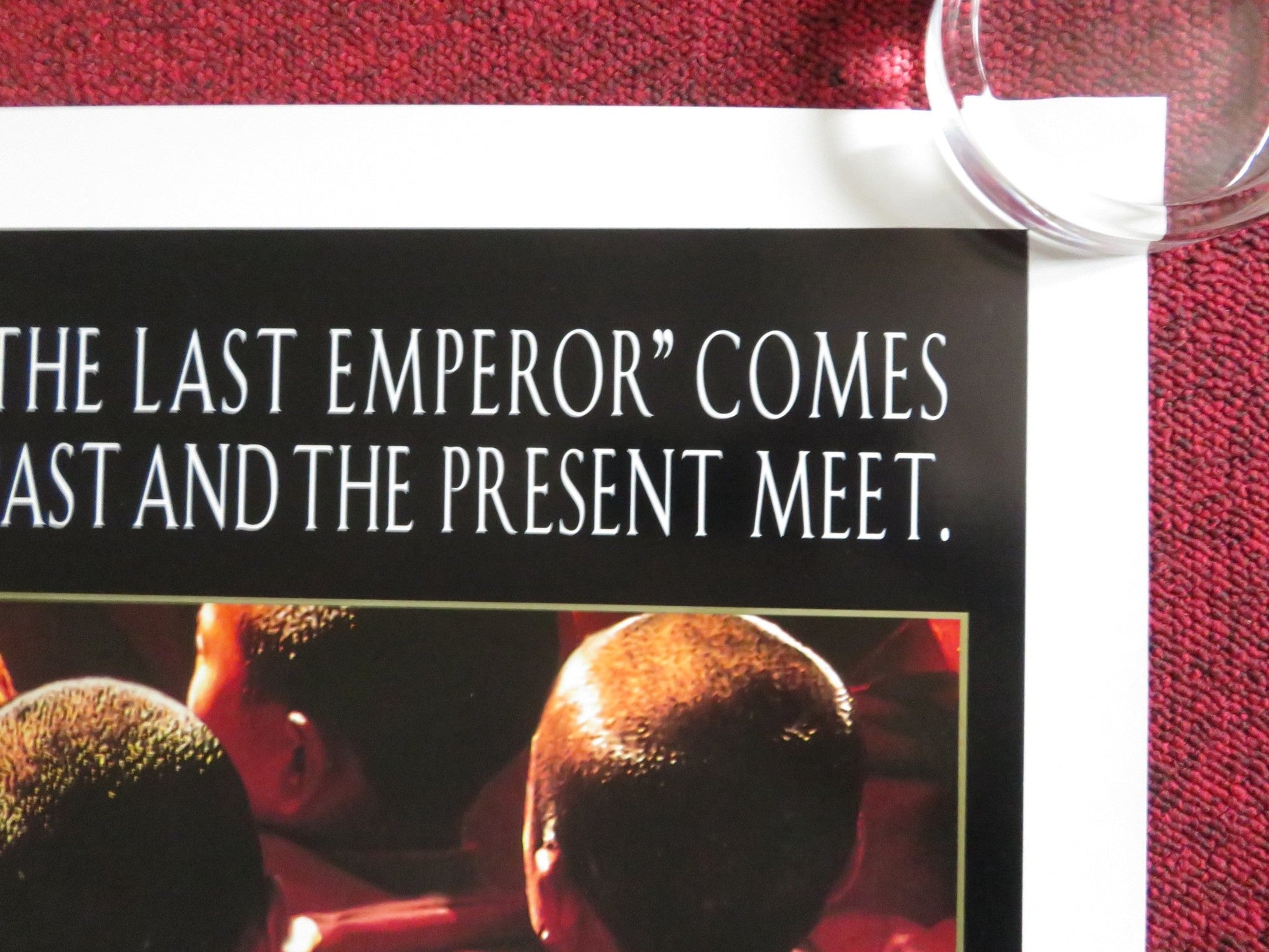 LITTLE BUDDHA US ONE SHEET ROLLED POSTER KEANU REEVES CHRIS ISAAK 1993 Rendezvous Cinema Movie posters