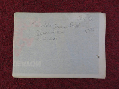 LITTLE DRUMMER GIRL FOLDED SPANISH POSTER DIANE KEATON JOHN LE CARRE 1984 Rendezvous Cinema Movie posters