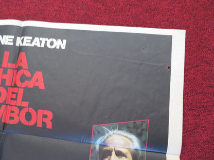 LITTLE DRUMMER GIRL FOLDED SPANISH POSTER DIANE KEATON JOHN LE CARRE 1984 Rendezvous Cinema Movie posters