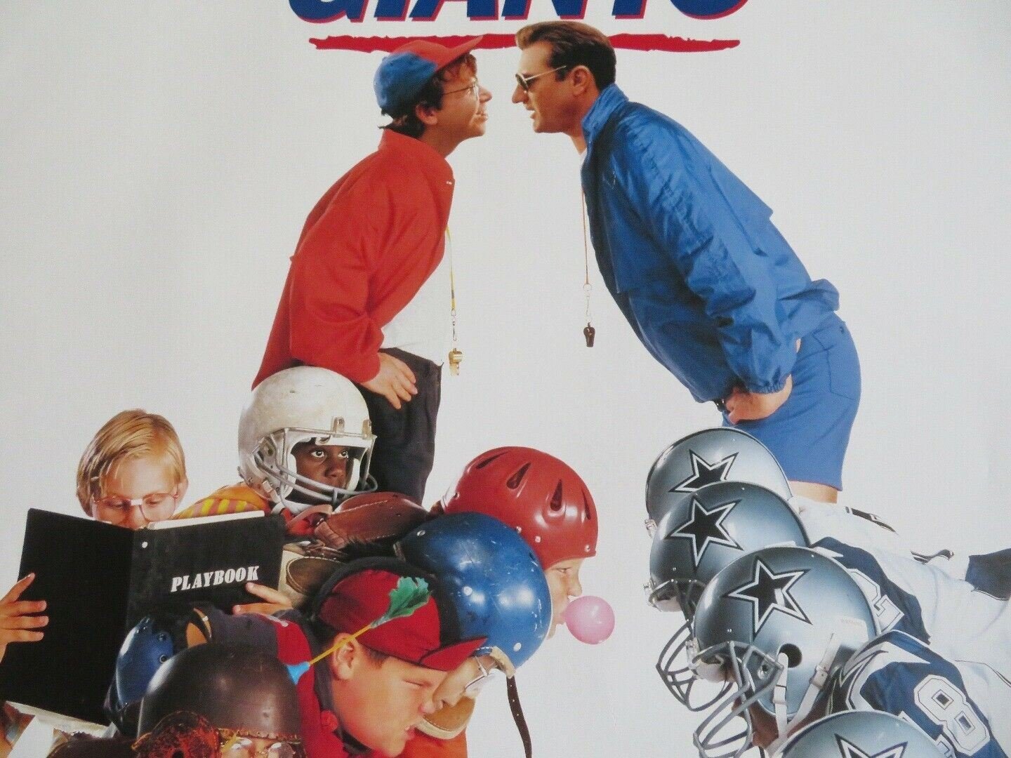 LITTLE GIANTS VHS VIDEO ONE SHEET POSTER ROLLED RICK MORANIS ED' O'NEILL 1994 Rendezvous Cinema Movie posters