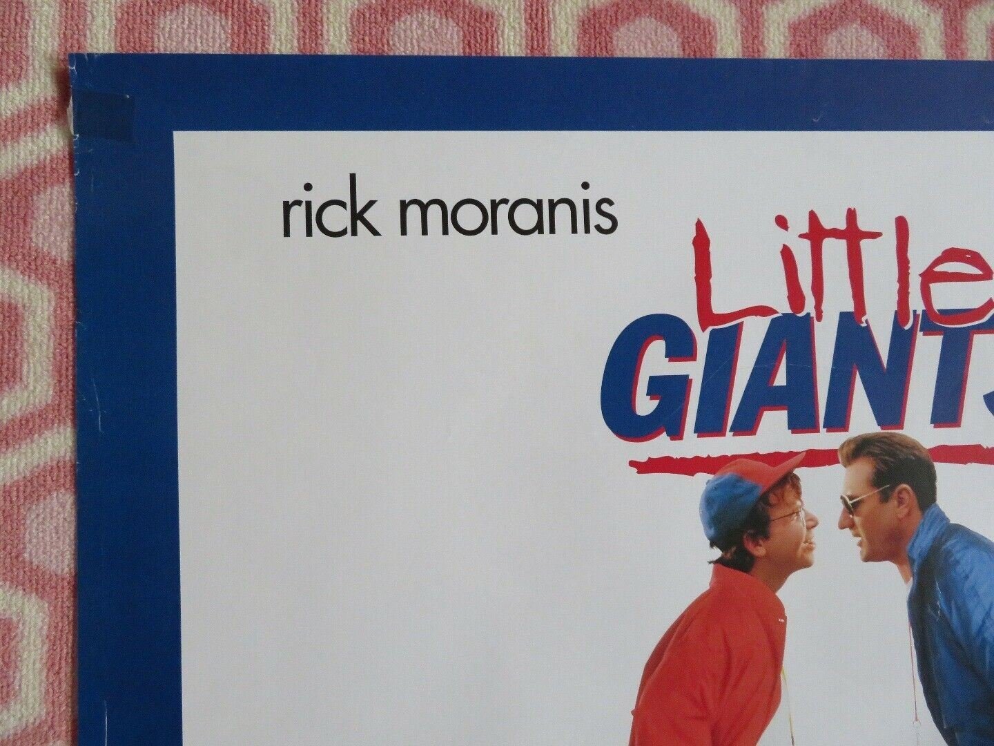 LITTLE GIANTS VHS VIDEO ONE SHEET POSTER ROLLED RICK MORANIS ED' O'NEILL 1994 Rendezvous Cinema Movie posters