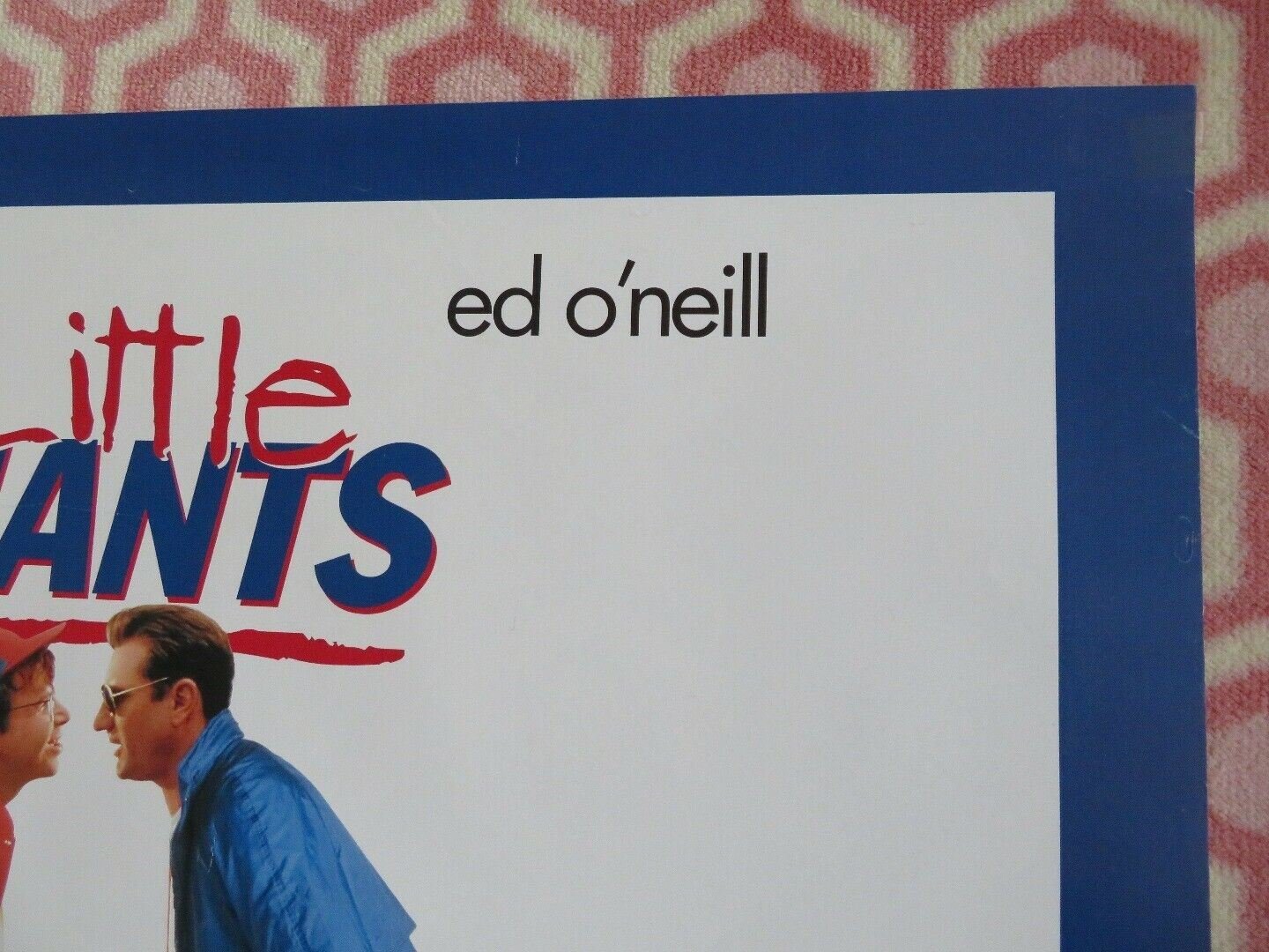 LITTLE GIANTS VHS VIDEO ONE SHEET POSTER ROLLED RICK MORANIS ED' O'NEILL 1994 Rendezvous Cinema Movie posters