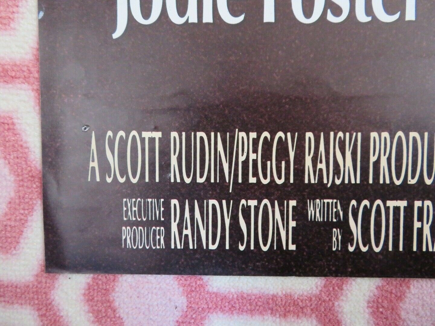 LITTLE MAN TATE BRITISH QUAD (30"x40") POSTER JODIE FOSTER DIANNE WIEST 1991 Movie posters