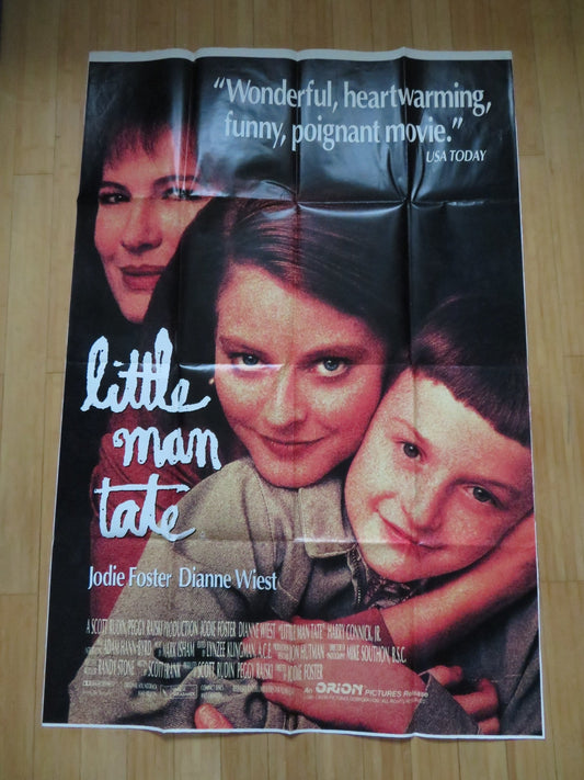 LITTLE MAN TATE UK 4 SHEET POSTER JODIE FOSTER DIANNE WEST 1991 Rendezvous Cinema Movie posters