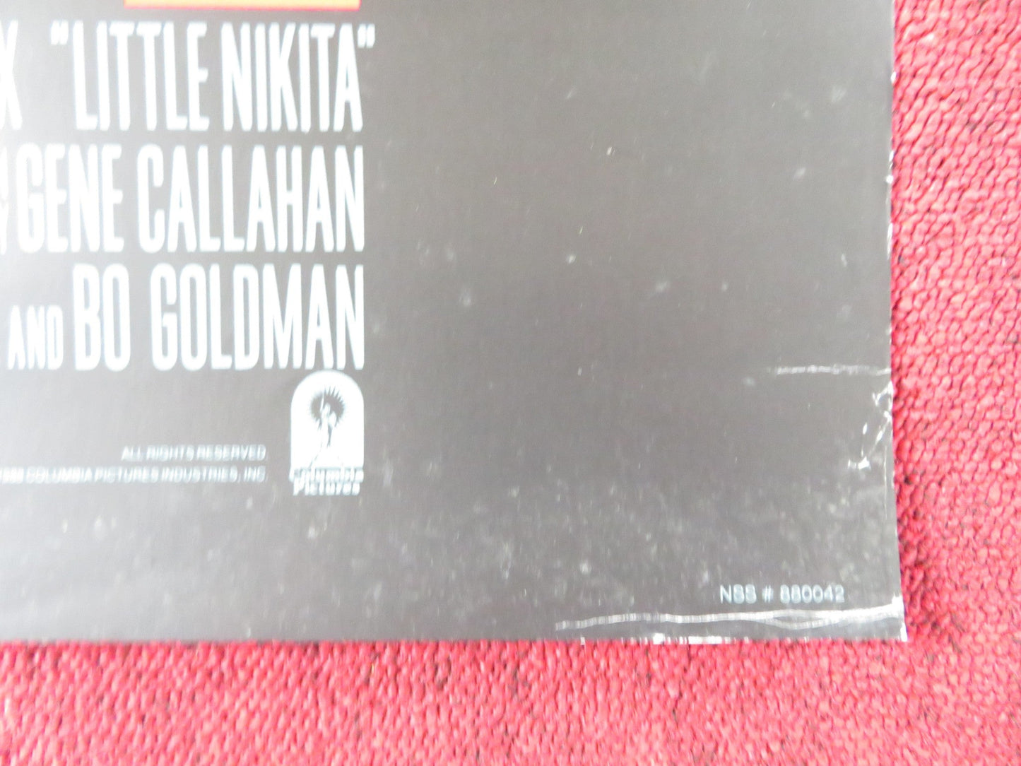 LITTLE NIKITA FOLDED US ONE SHEET POSTER SIDNEY POITIER RIVER PHOENIX 1988 Rendezvous Cinema Movie posters