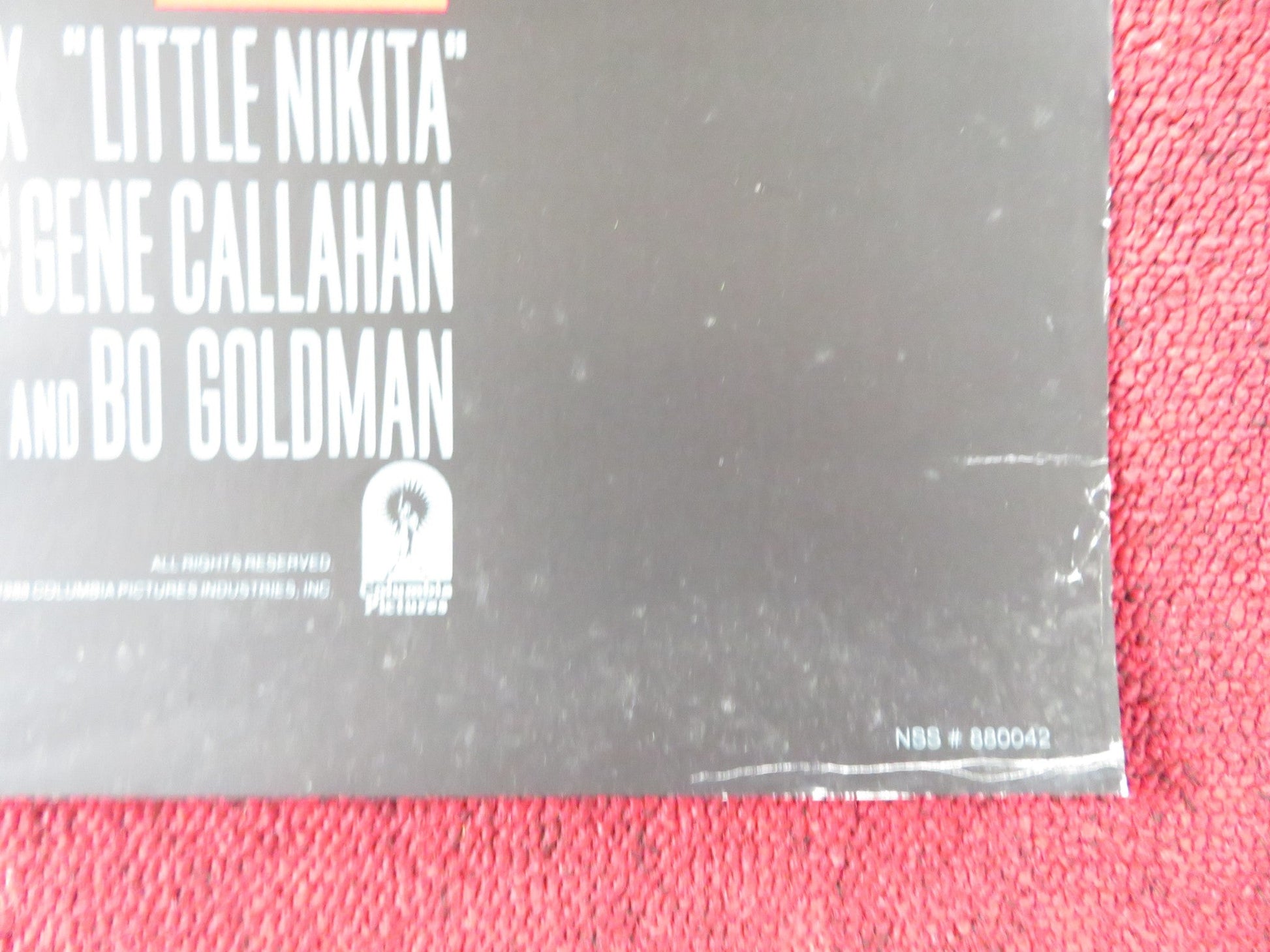 LITTLE NIKITA FOLDED US ONE SHEET POSTER SIDNEY POITIER RIVER PHOENIX 1988 Rendezvous Cinema Movie posters