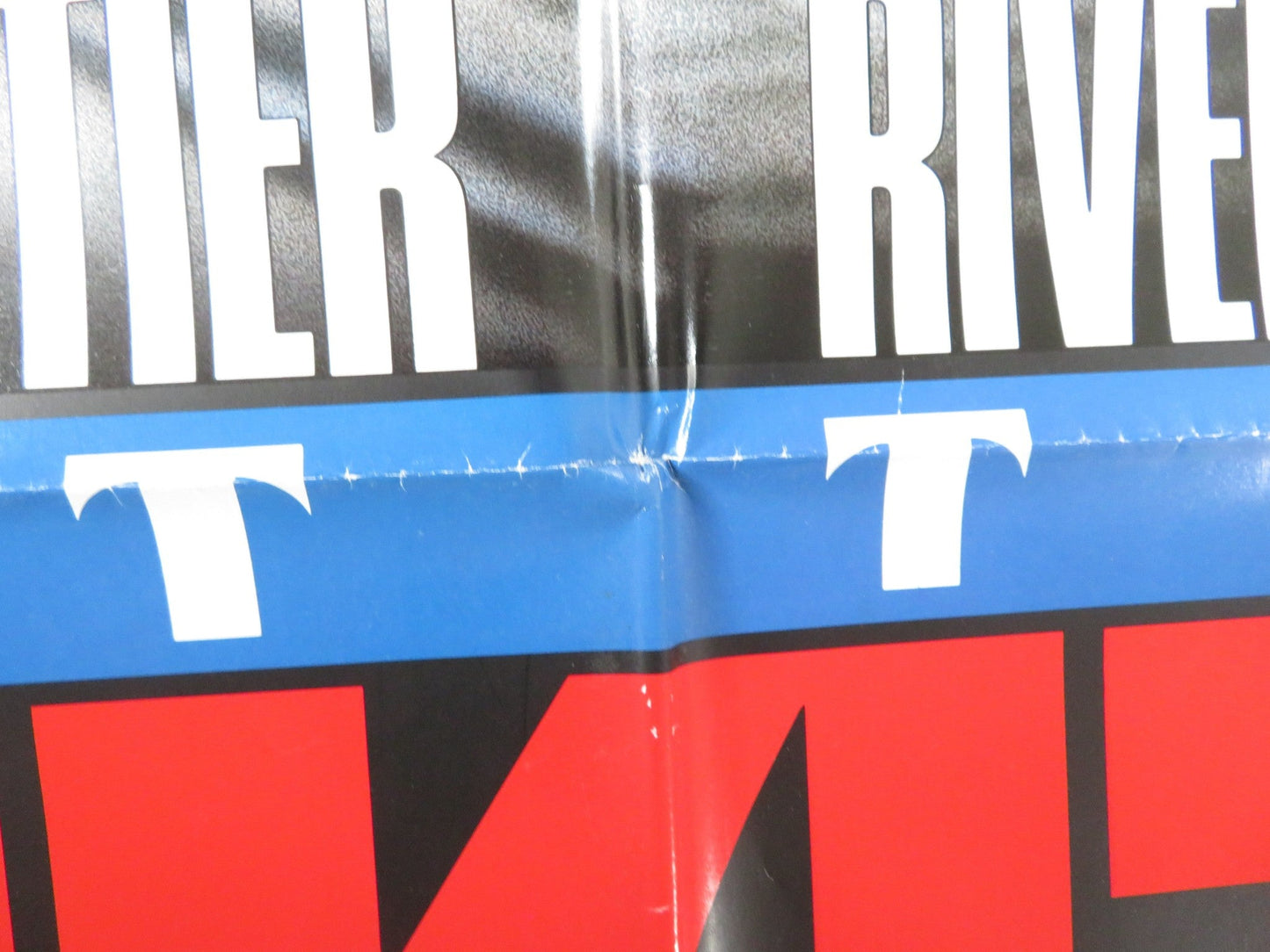 LITTLE NIKITA FOLDED US ONE SHEET POSTER SIDNEY POITIER RIVER PHOENIX 1988 Rendezvous Cinema Movie posters